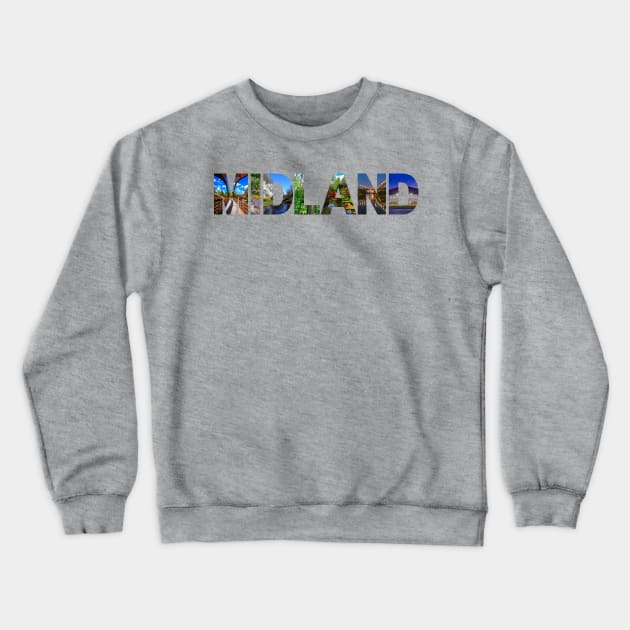 MIDLAND Crewneck Sweatshirt by Ivy Lark - Write Your Life